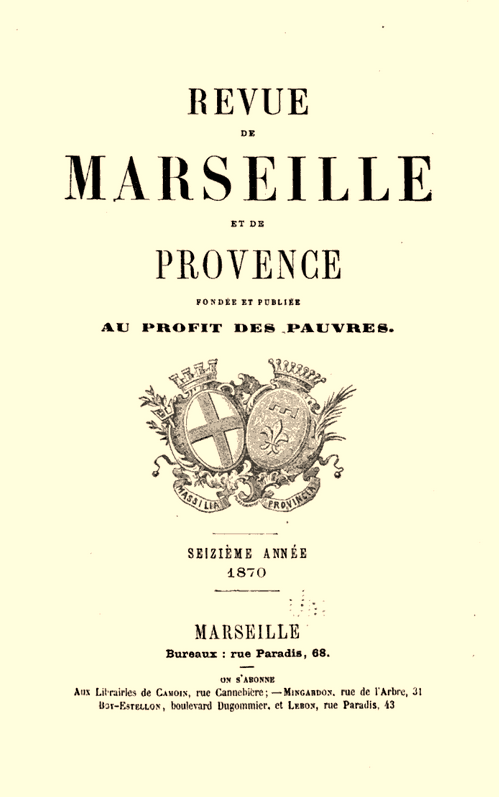 revue de Marseille